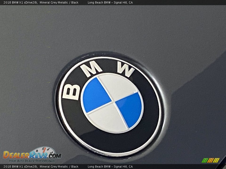 2018 BMW X1 sDrive28i Mineral Grey Metallic / Black Photo #6