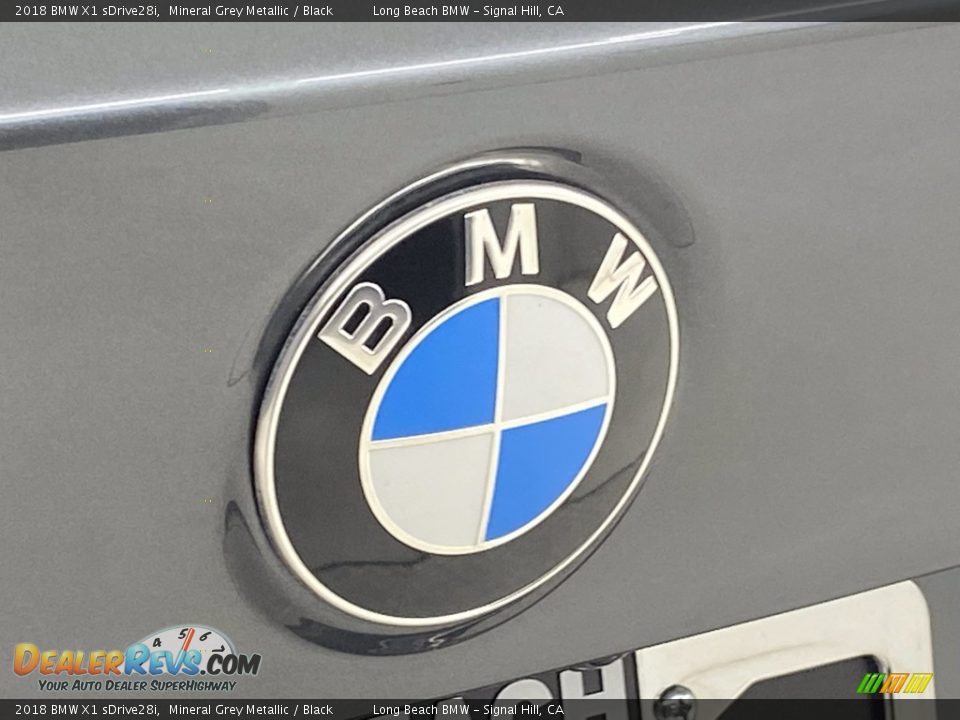 2018 BMW X1 sDrive28i Mineral Grey Metallic / Black Photo #8