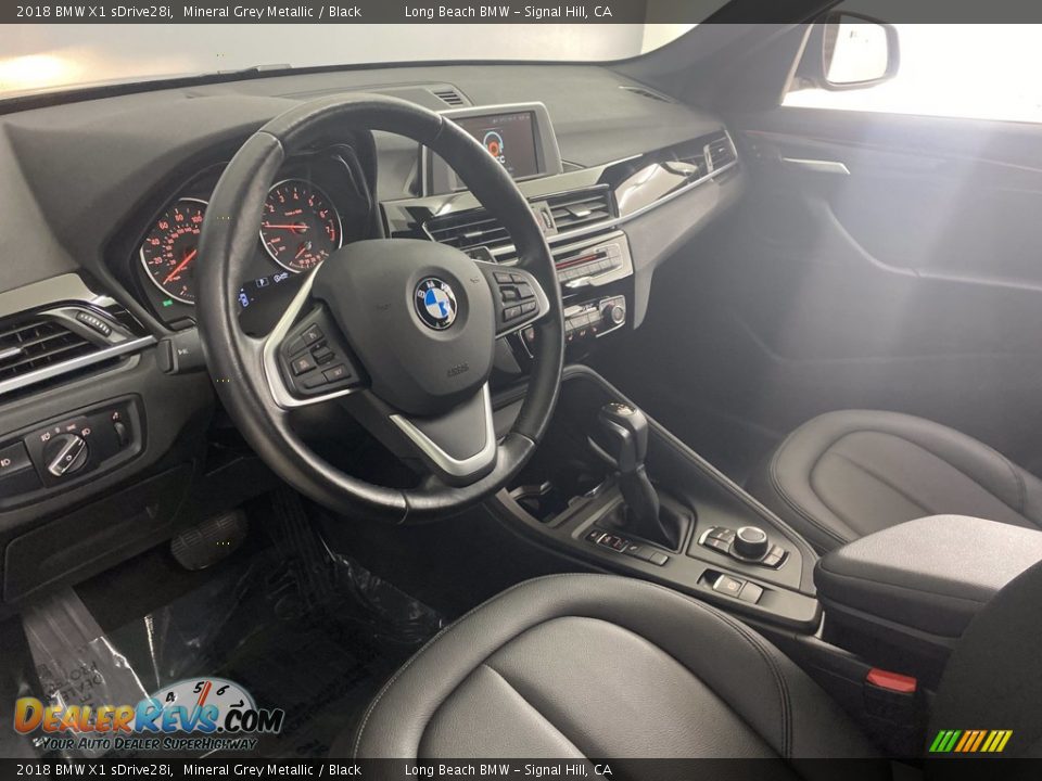 2018 BMW X1 sDrive28i Mineral Grey Metallic / Black Photo #14