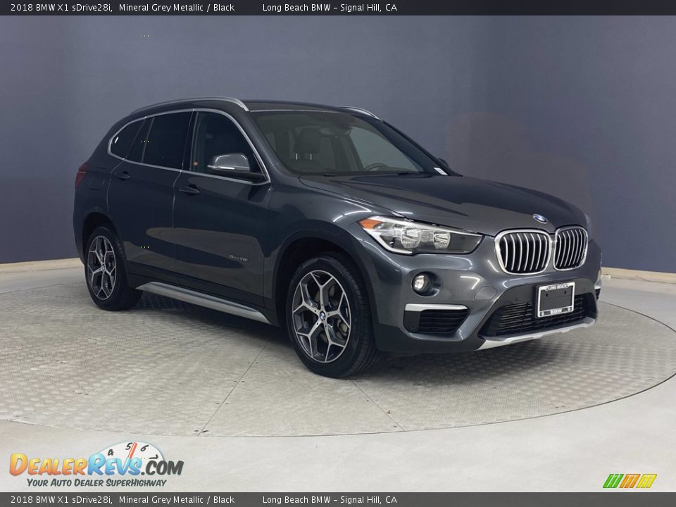 2018 BMW X1 sDrive28i Mineral Grey Metallic / Black Photo #34