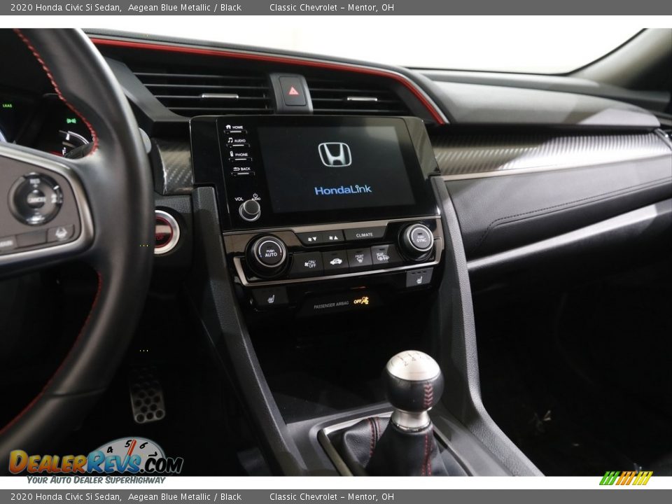 Dashboard of 2020 Honda Civic Si Sedan Photo #9