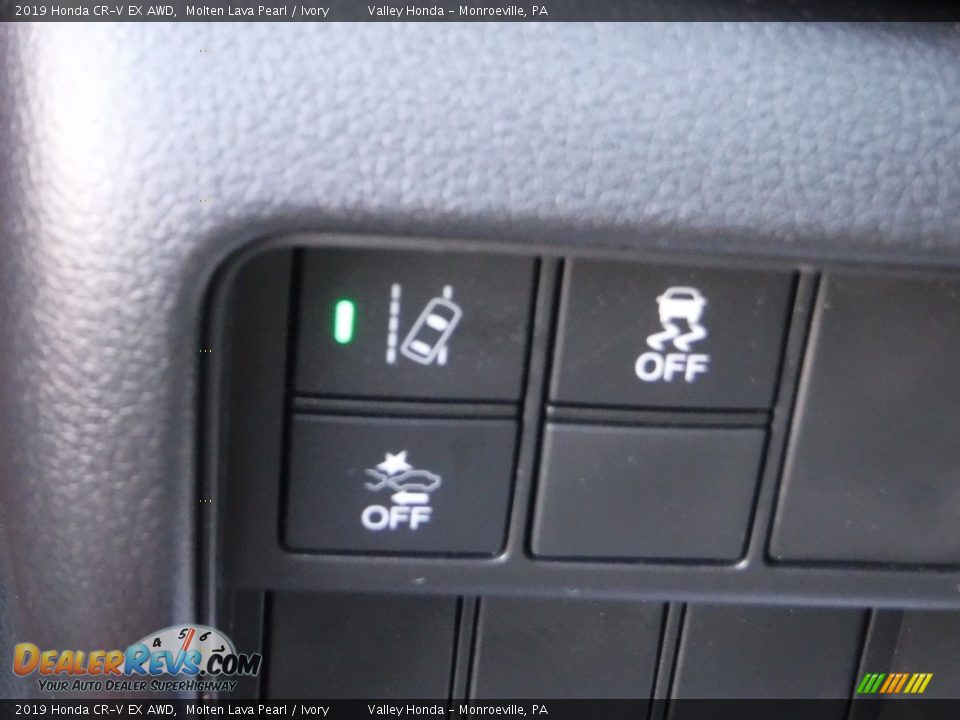 2019 Honda CR-V EX AWD Molten Lava Pearl / Ivory Photo #13