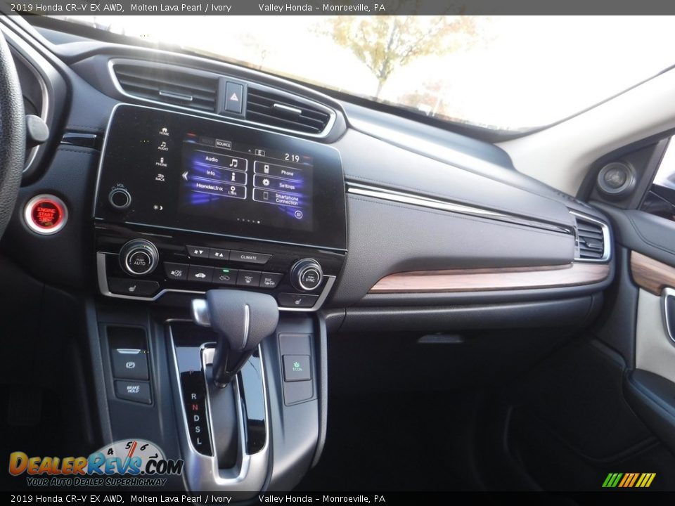 2019 Honda CR-V EX AWD Molten Lava Pearl / Ivory Photo #17