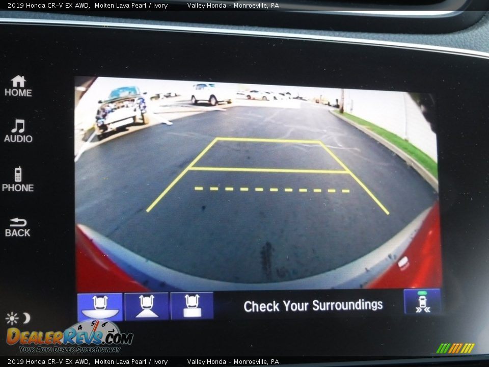 2019 Honda CR-V EX AWD Molten Lava Pearl / Ivory Photo #20
