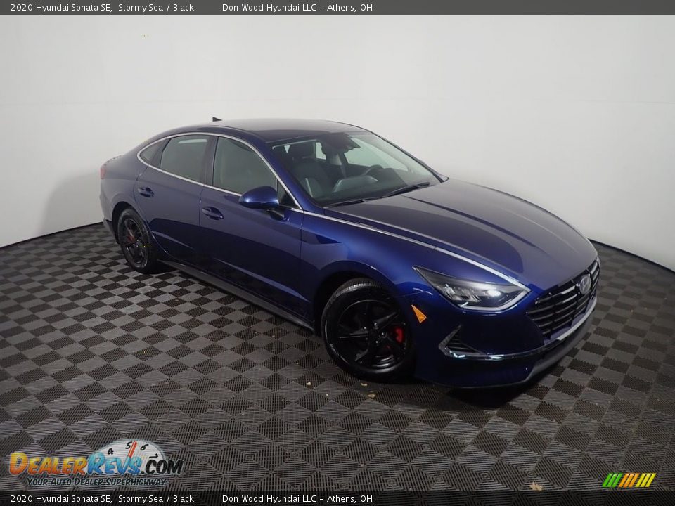 2020 Hyundai Sonata SE Stormy Sea / Black Photo #3
