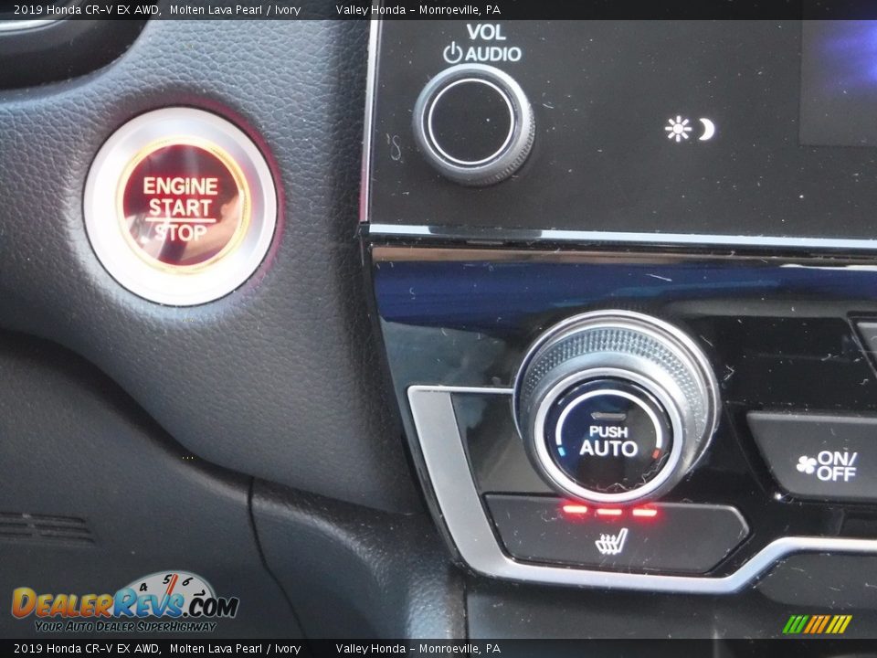 2019 Honda CR-V EX AWD Molten Lava Pearl / Ivory Photo #21
