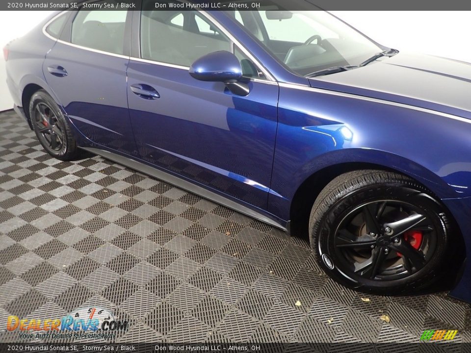 2020 Hyundai Sonata SE Stormy Sea / Black Photo #4