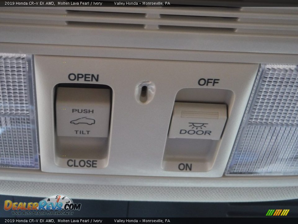 2019 Honda CR-V EX AWD Molten Lava Pearl / Ivory Photo #22