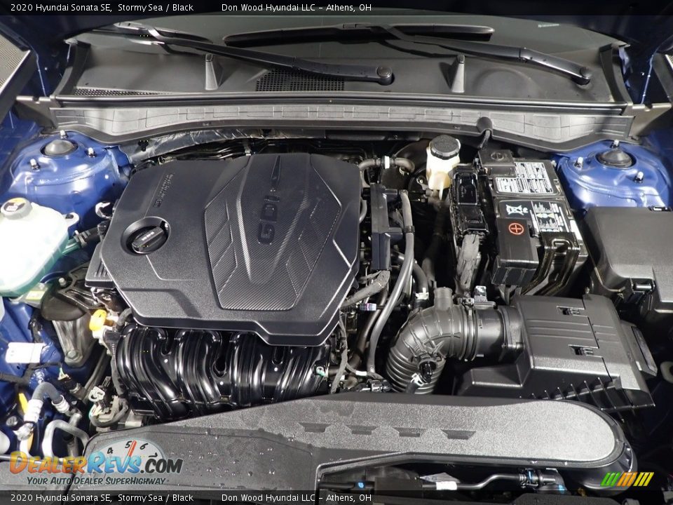 2020 Hyundai Sonata SE Stormy Sea / Black Photo #7