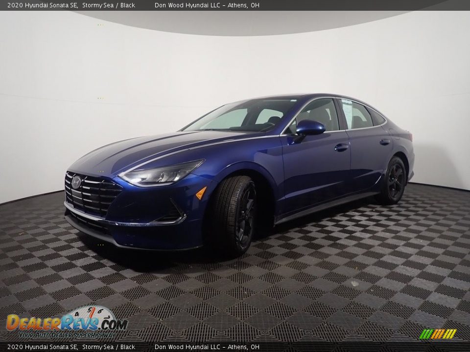 2020 Hyundai Sonata SE Stormy Sea / Black Photo #8