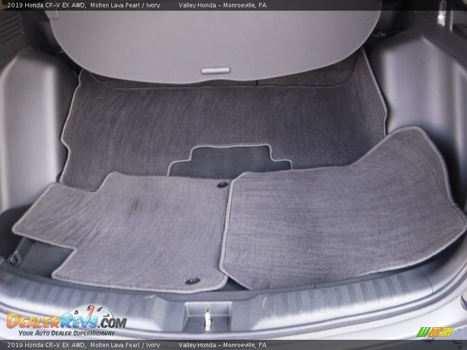 2019 Honda CR-V EX AWD Molten Lava Pearl / Ivory Photo #26