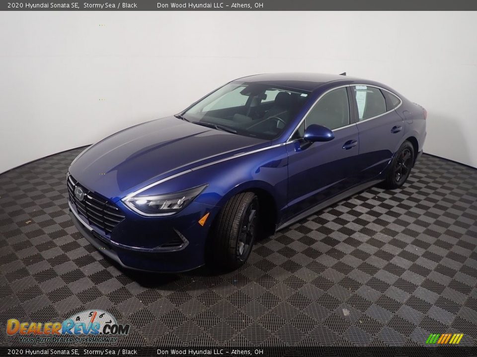 2020 Hyundai Sonata SE Stormy Sea / Black Photo #9