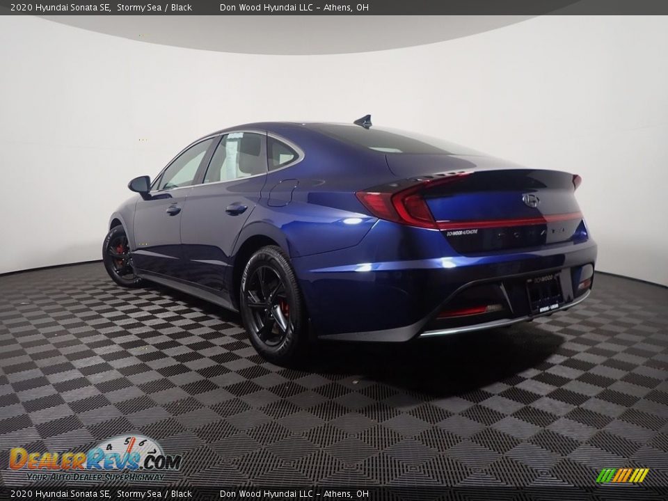 2020 Hyundai Sonata SE Stormy Sea / Black Photo #11