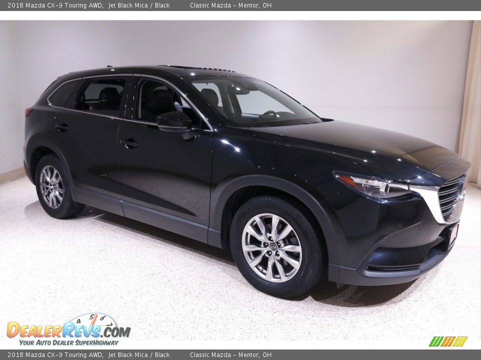 2018 Mazda CX-9 Touring AWD Jet Black Mica / Black Photo #1