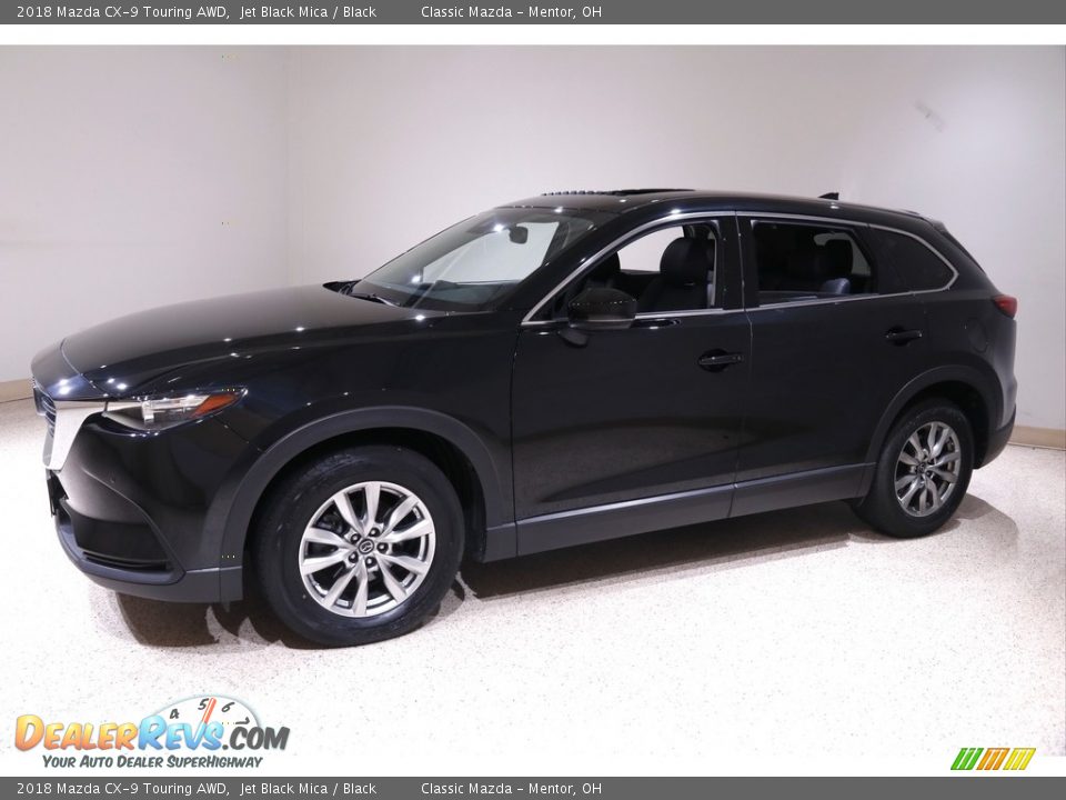 2018 Mazda CX-9 Touring AWD Jet Black Mica / Black Photo #3