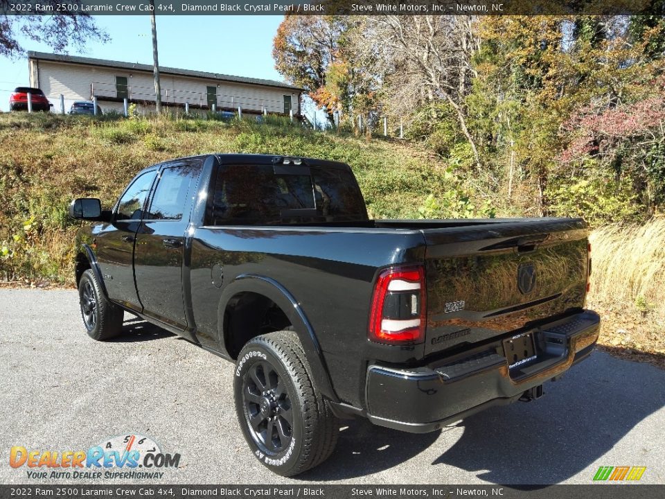 2022 Ram 2500 Laramie Crew Cab 4x4 Diamond Black Crystal Pearl / Black Photo #9