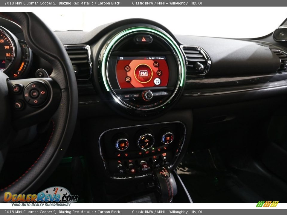 2018 Mini Clubman Cooper S Blazing Red Metallic / Carbon Black Photo #9