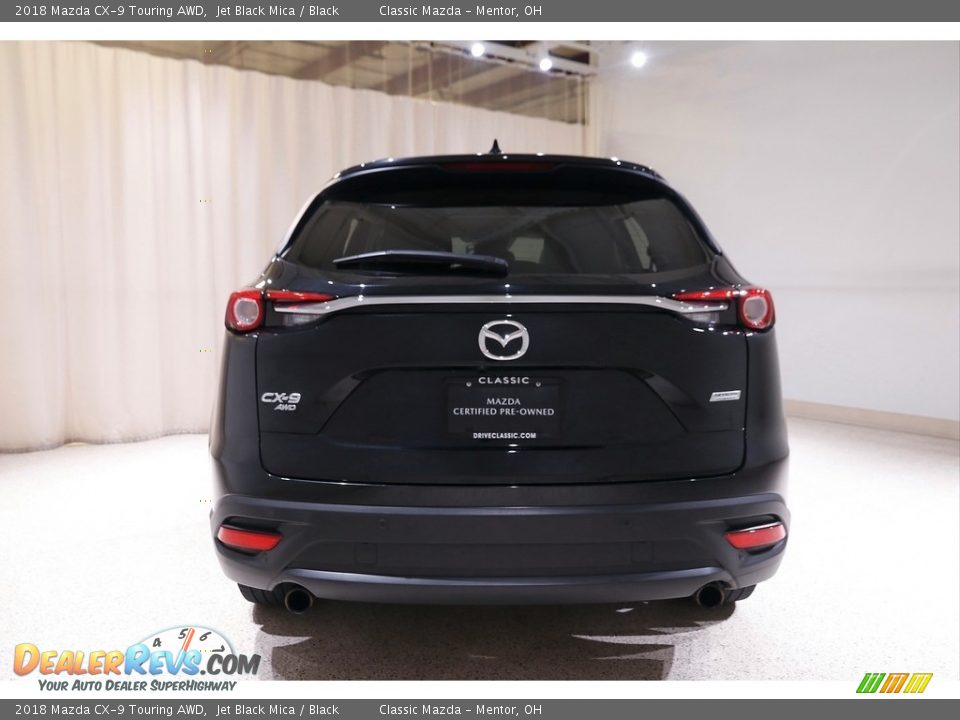 2018 Mazda CX-9 Touring AWD Jet Black Mica / Black Photo #19