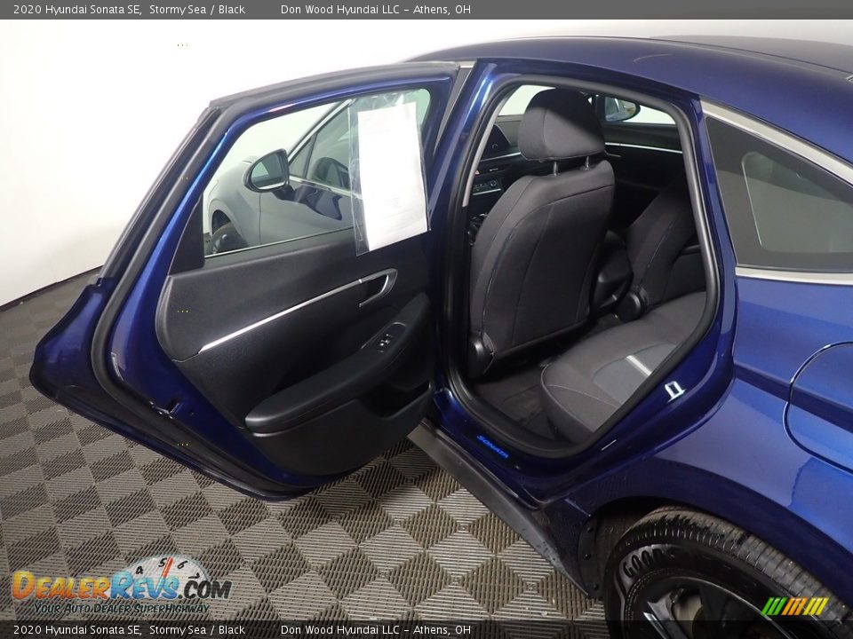 2020 Hyundai Sonata SE Stormy Sea / Black Photo #35