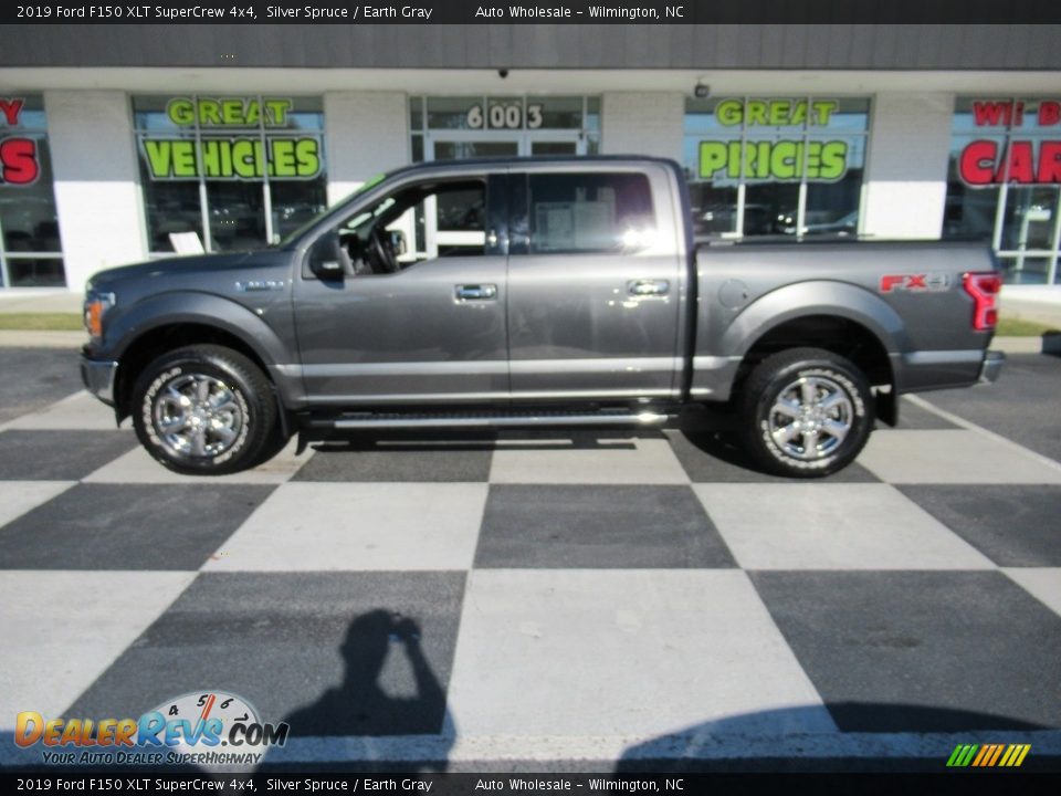 2019 Ford F150 XLT SuperCrew 4x4 Silver Spruce / Earth Gray Photo #1