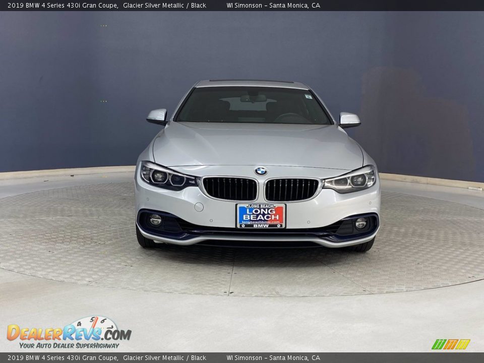 2019 BMW 4 Series 430i Gran Coupe Glacier Silver Metallic / Black Photo #2