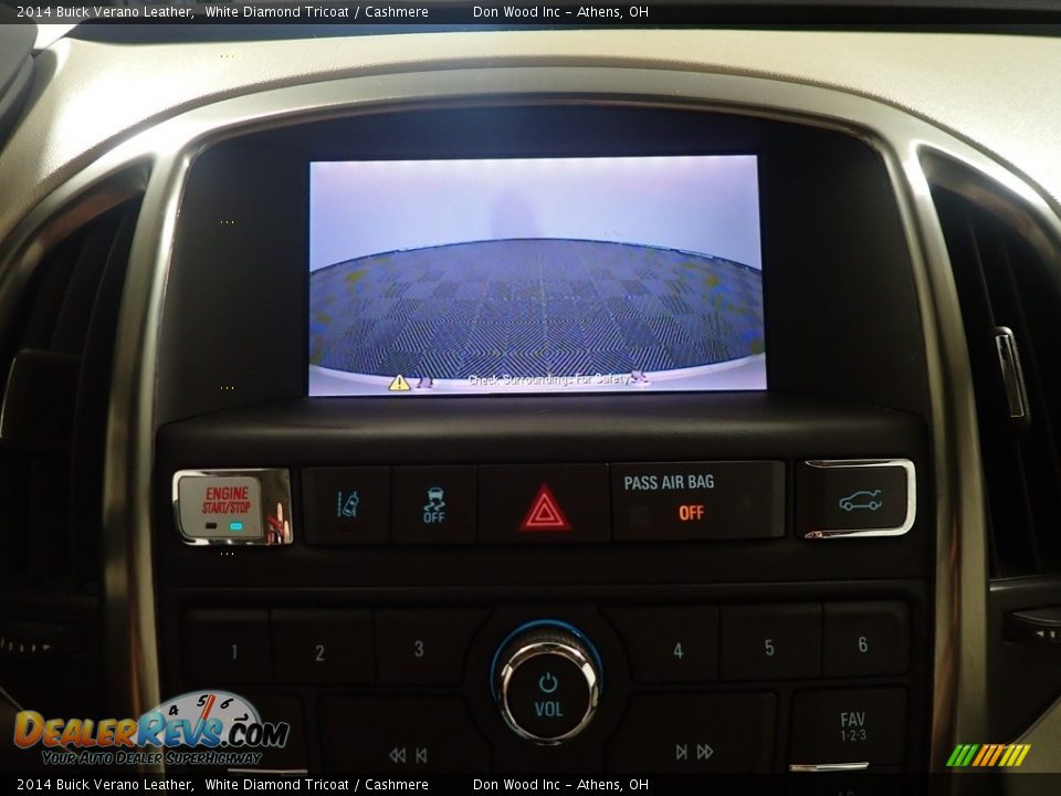 2014 Buick Verano Leather White Diamond Tricoat / Cashmere Photo #4