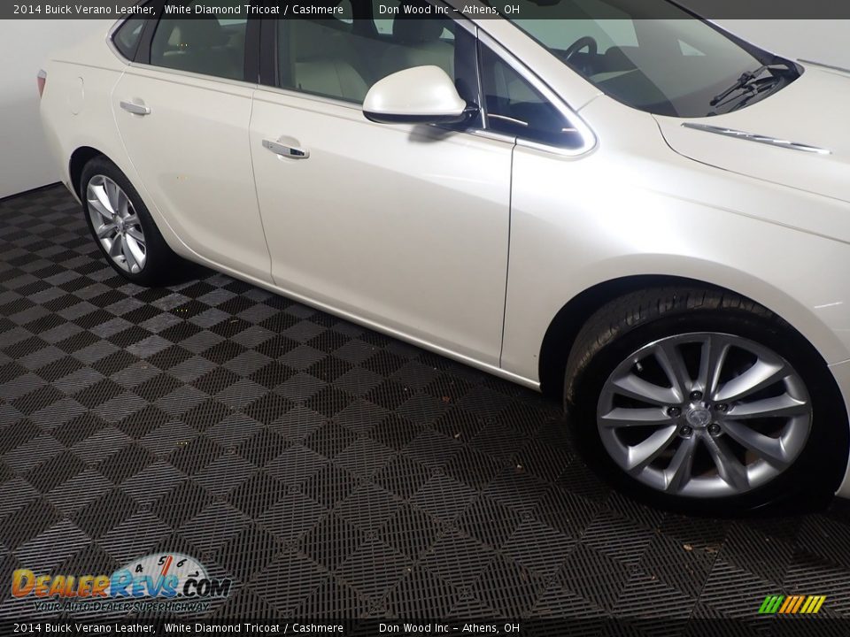 2014 Buick Verano Leather White Diamond Tricoat / Cashmere Photo #6