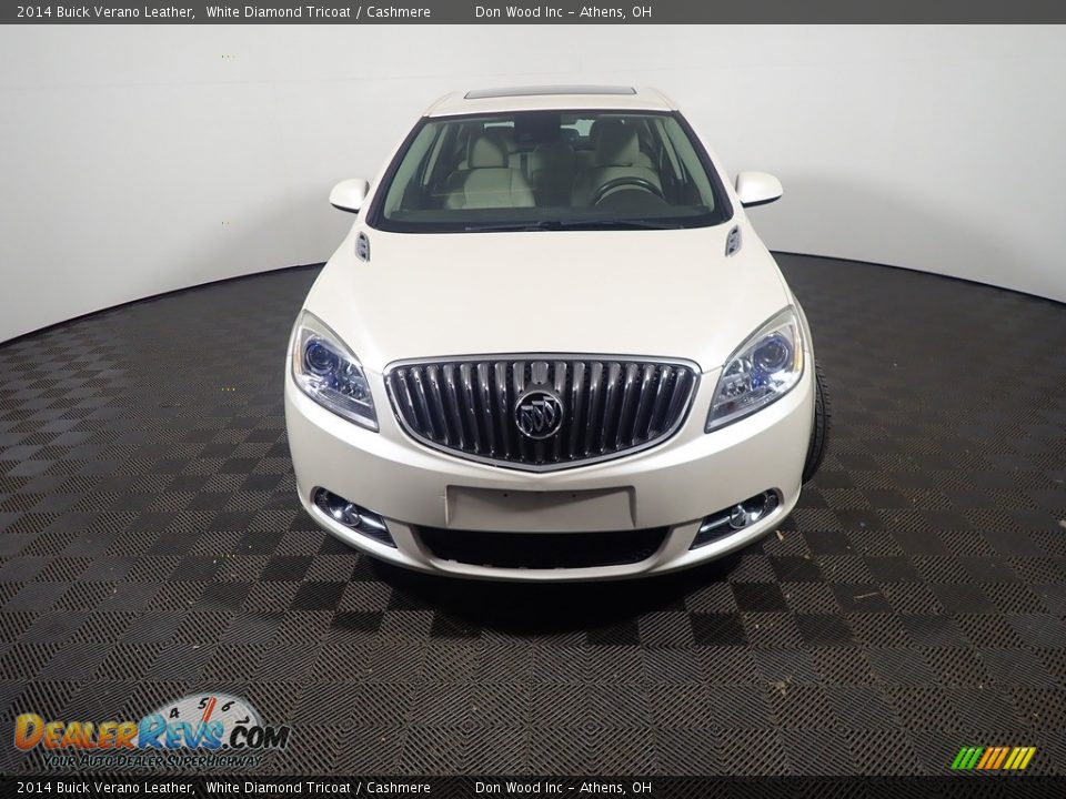 2014 Buick Verano Leather White Diamond Tricoat / Cashmere Photo #7