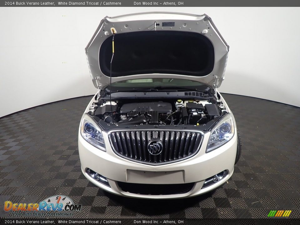 2014 Buick Verano Leather White Diamond Tricoat / Cashmere Photo #8