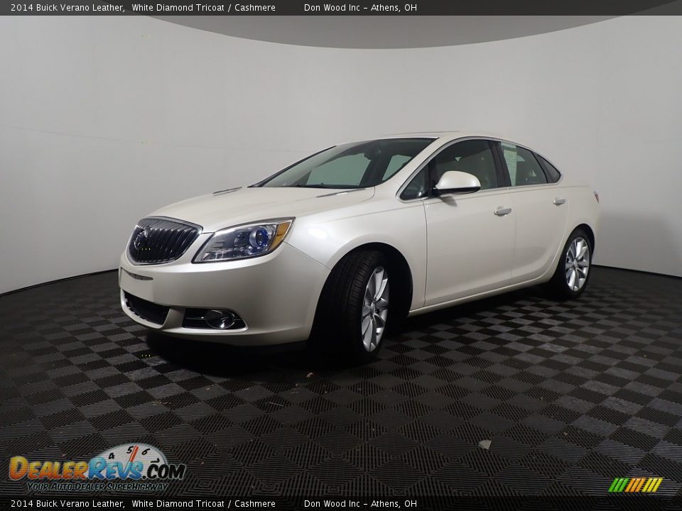 2014 Buick Verano Leather White Diamond Tricoat / Cashmere Photo #10