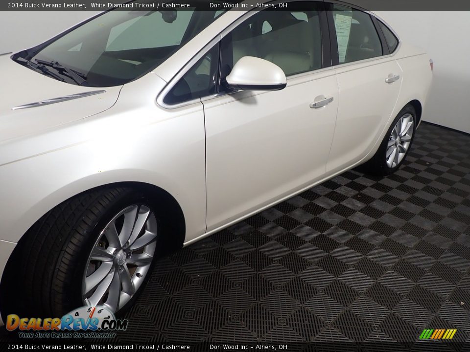 2014 Buick Verano Leather White Diamond Tricoat / Cashmere Photo #12
