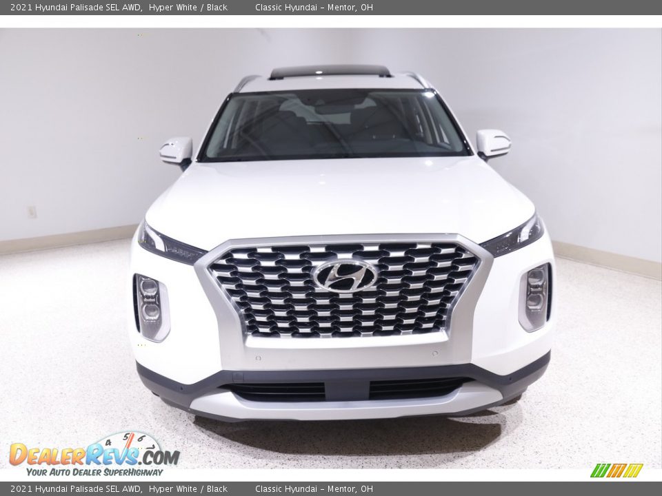2021 Hyundai Palisade SEL AWD Hyper White / Black Photo #2