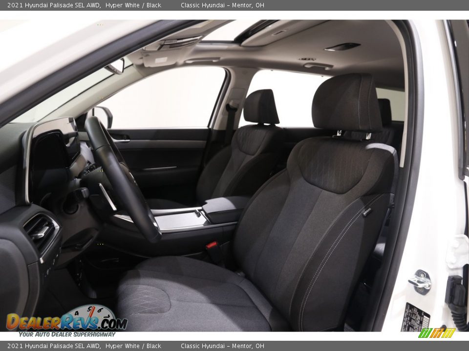2021 Hyundai Palisade SEL AWD Hyper White / Black Photo #5
