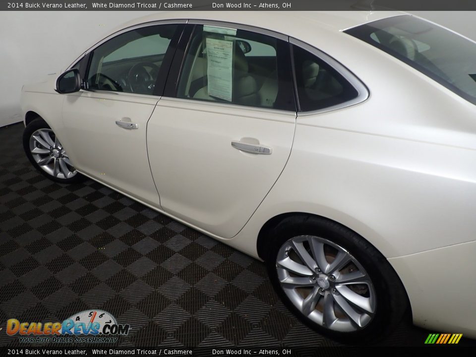 2014 Buick Verano Leather White Diamond Tricoat / Cashmere Photo #20