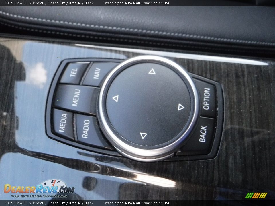 2015 BMW X3 xDrive28i Space Grey Metallic / Black Photo #18