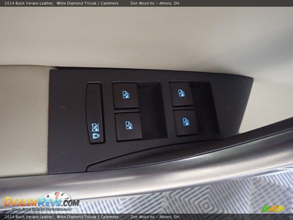 2014 Buick Verano Leather White Diamond Tricoat / Cashmere Photo #23