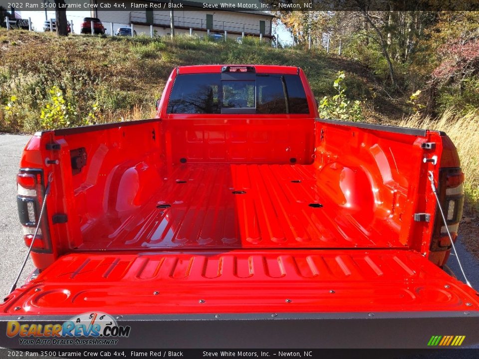 2022 Ram 3500 Laramie Crew Cab 4x4 Flame Red / Black Photo #8