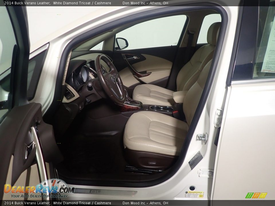 2014 Buick Verano Leather White Diamond Tricoat / Cashmere Photo #24