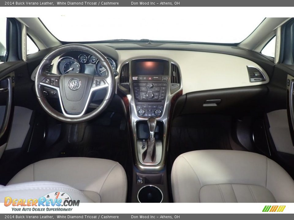 2014 Buick Verano Leather White Diamond Tricoat / Cashmere Photo #26