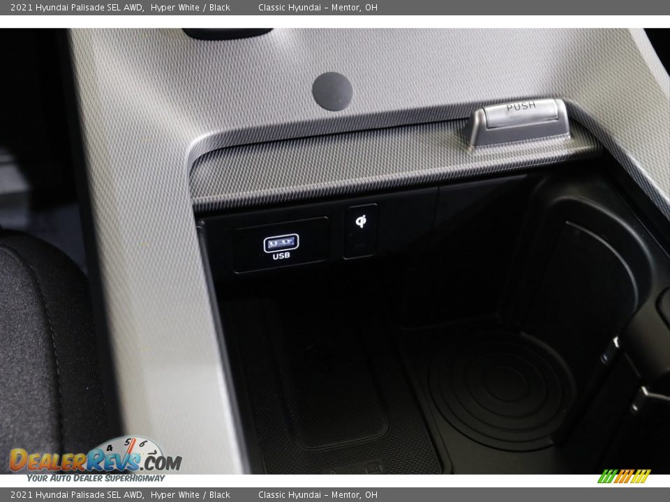 2021 Hyundai Palisade SEL AWD Hyper White / Black Photo #15