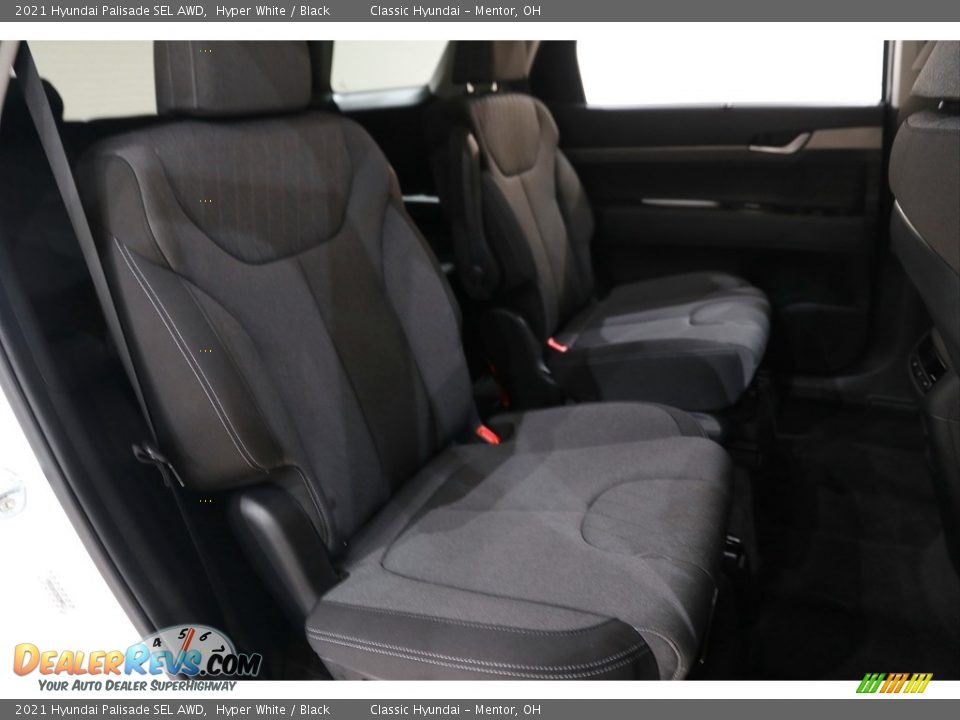 2021 Hyundai Palisade SEL AWD Hyper White / Black Photo #17