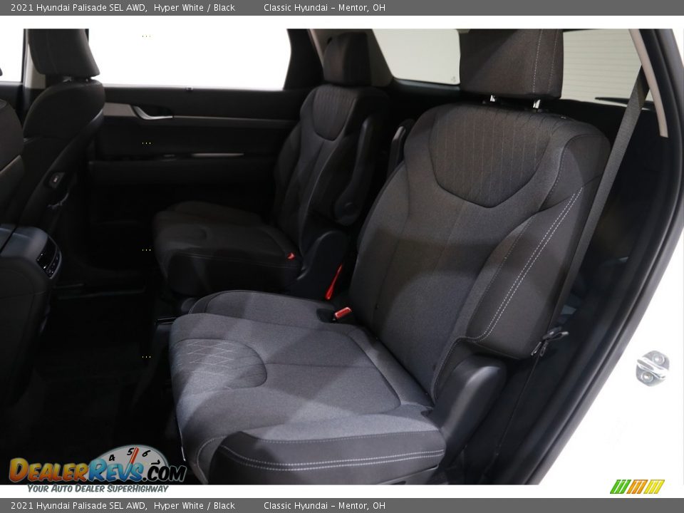 2021 Hyundai Palisade SEL AWD Hyper White / Black Photo #18