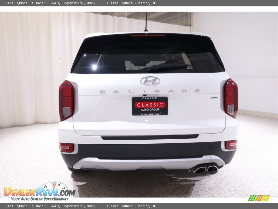 2021 Hyundai Palisade SEL AWD Hyper White / Black Photo #20