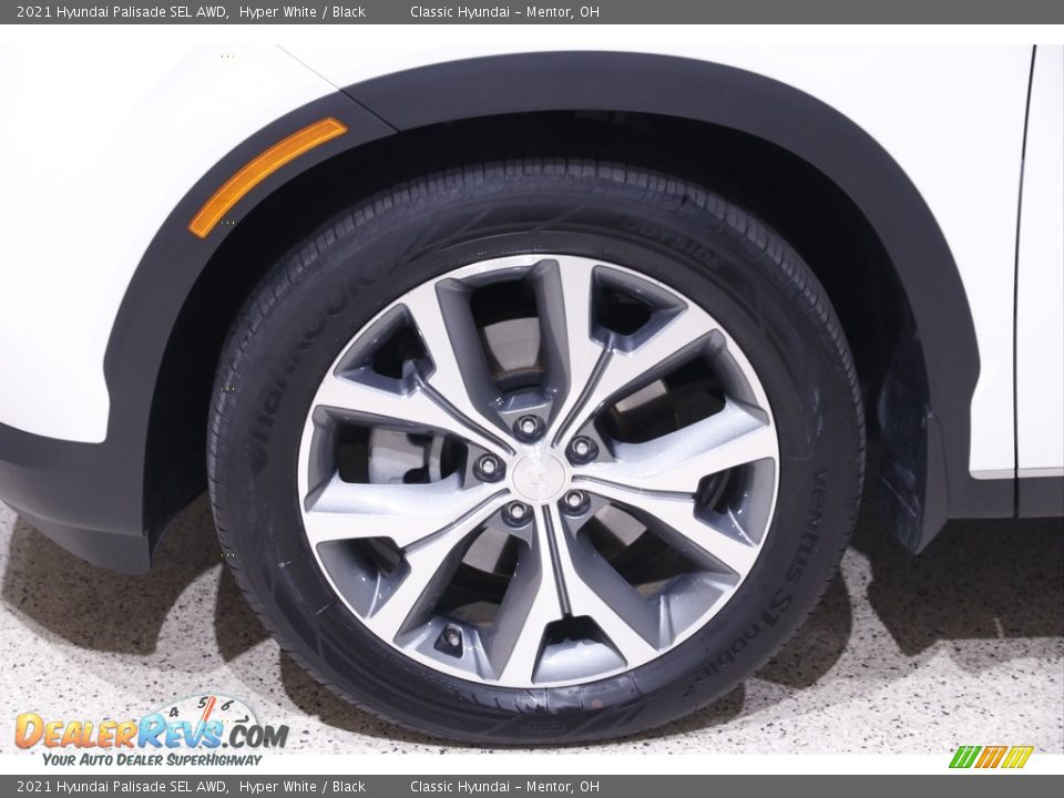 2021 Hyundai Palisade SEL AWD Hyper White / Black Photo #22