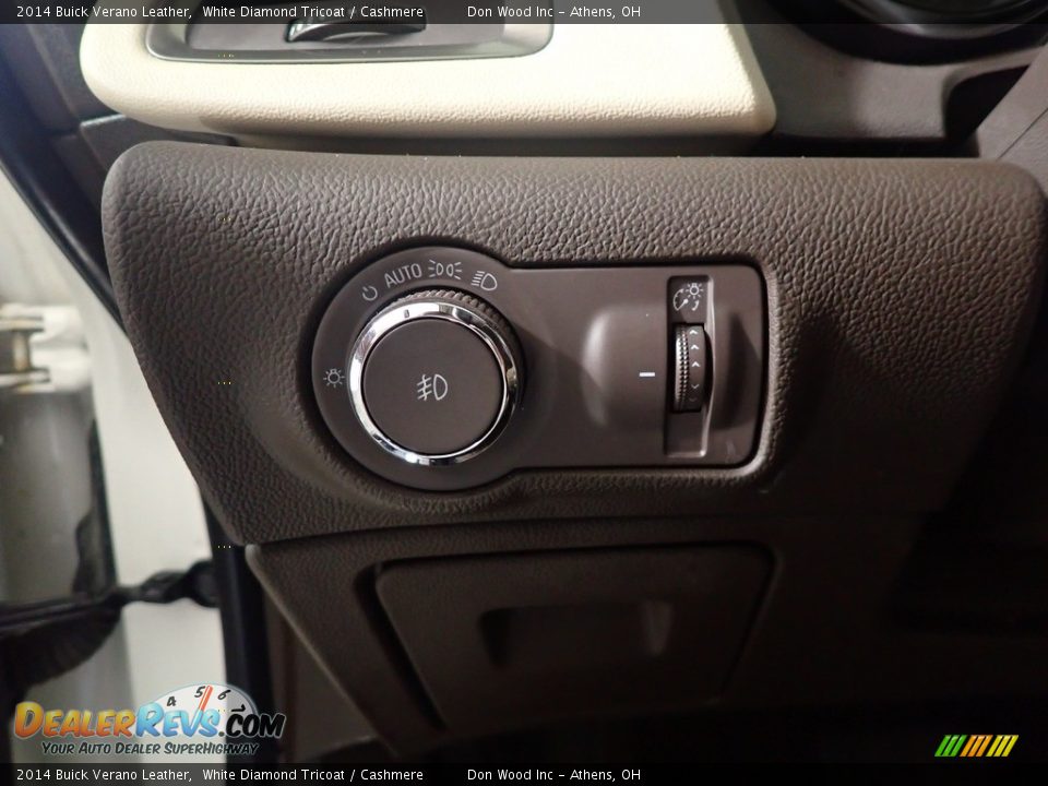 2014 Buick Verano Leather White Diamond Tricoat / Cashmere Photo #33