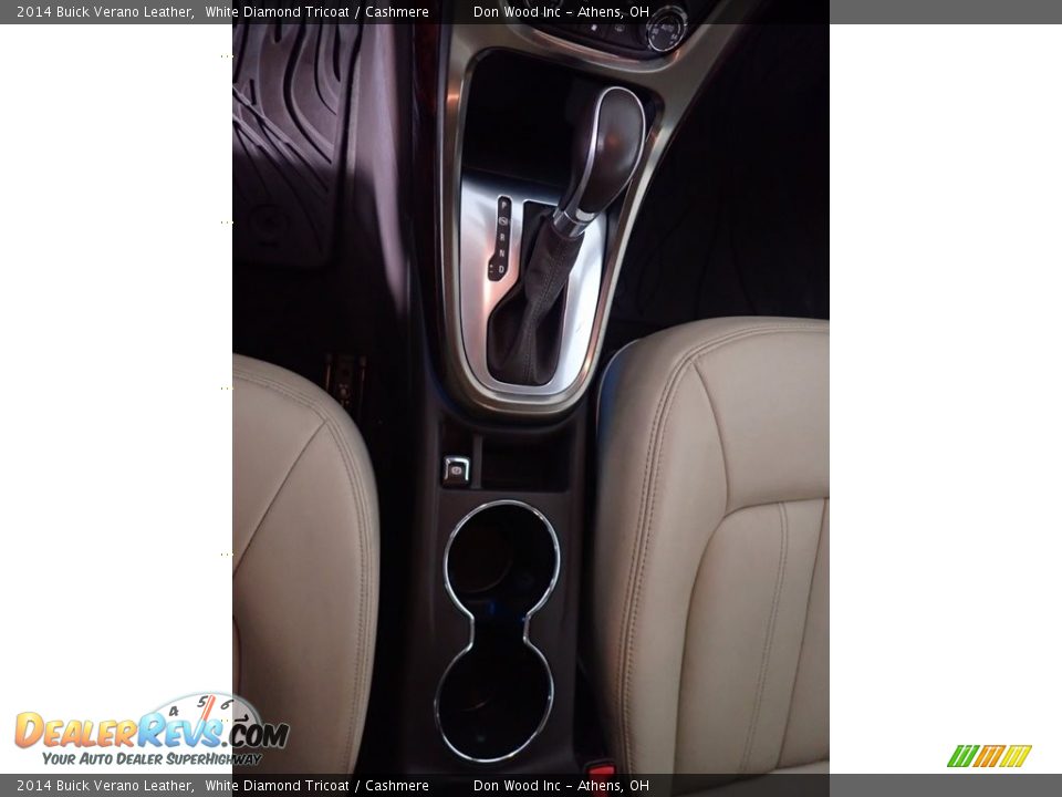2014 Buick Verano Leather White Diamond Tricoat / Cashmere Photo #34