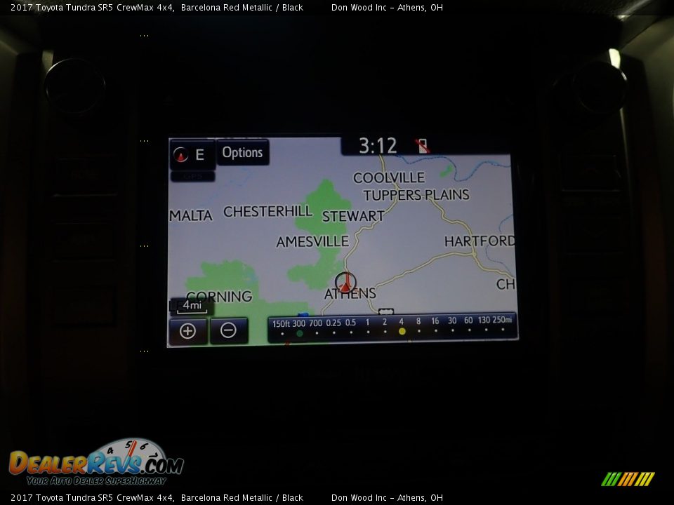 2017 Toyota Tundra SR5 CrewMax 4x4 Barcelona Red Metallic / Black Photo #2