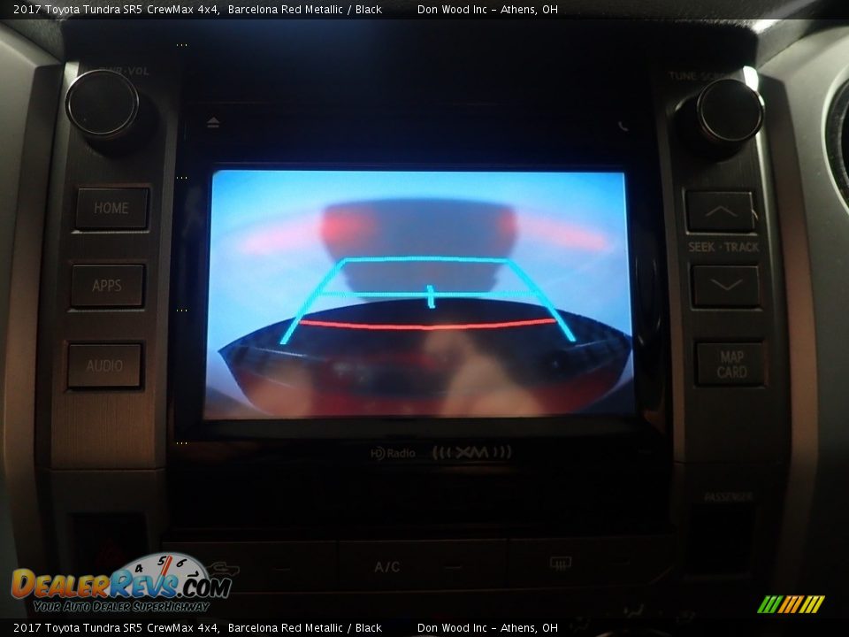 2017 Toyota Tundra SR5 CrewMax 4x4 Barcelona Red Metallic / Black Photo #3
