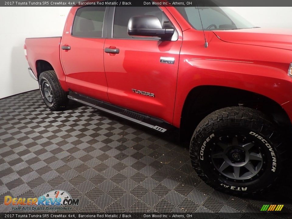 2017 Toyota Tundra SR5 CrewMax 4x4 Barcelona Red Metallic / Black Photo #5