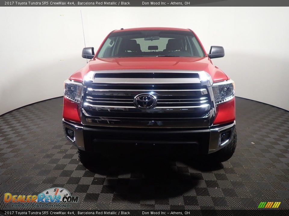 2017 Toyota Tundra SR5 CrewMax 4x4 Barcelona Red Metallic / Black Photo #6